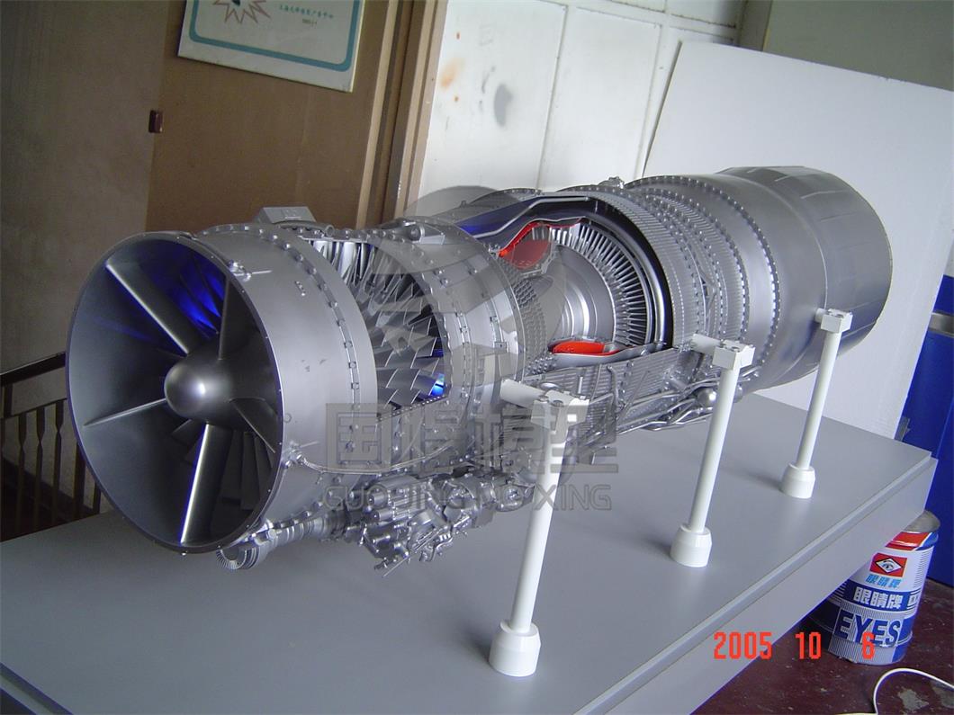 德江县飞机发动机模型